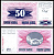 Босния и Герцеговина 50 динар 1992 Pick 12 бумага UNC (пресс) 2119-30-2-2