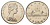 Канада 1 доллар 1968 KM 76.1 никель UNC 4667-631