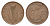 Ирландия 1 пенни 1975 мифологическая птица лира KM 20 бронза 4687-925