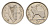 Ирландия 3 пенса 1934 заяц KM 4 никель 4655-447