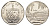 Куба 1 песо 2007 KM 579.2 сталь плакированная никелем UNC 4637-1125