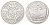 Ватикан 10 лир 1975 Священный год KM 127 алюминий UNC 4699-627