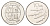 Исландия 10 крон 2008 рыбы KM 29.1a сталь плакированная никелем UNC 4691-315