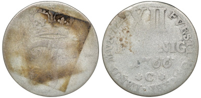 Оснабрюк 12 пфеннигов 1766 KM C#4 медь 46-115