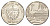 Куба 1 песо 2000 хижины Гуама KM 579 сталь плакированная никелем UNC 4648-1147