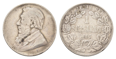 ЮАР 1 шиллинг 1897 KM 5 серебро 4044-1544