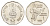 Индия 2 рупии 1997 KM 121.3 медно-никель UNC 4699-354