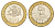 Чили 100 песо 2006 KM 236 биметалл UNC 4641-532