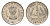 Индия 1/4 рупии 1954 KM 5.3 никель aUNC 4687-1246