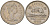 Канада 5 центов 1988 Елизавета II (1953-), бобр KM 60.2a медно-никель 4189-915