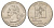 США 25 центов (квотер, 1/4 доллара) 2008 P, Квотер штата Нью-Мексико KM 422 медь плакированный медно-никелем UNC 4629-147