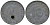 Германия 10 рейхспфеннигов 1944 B KM 101, J. 371 цинк    4589-234