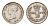 Великобритания 2 пенса 1838 Виктория (1837-1901), были отчеканены для обращения в Британской Гвиане и некоторых частях Британской Вест-Индии KM 729, Spink 3914E серебро 603-1531