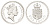 Великобритания 1 фунт 1988 Елизавета II (1952-2022) KM 954a, Spink J6 серебро PROOF 5-6-3-44