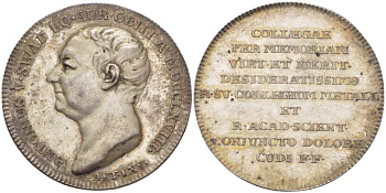 ШВЕЦИЯ МЕДАЛЬ 1768 ANTONIUS V. SWAB 1768, ДИАМЕТР 33,5 ММ., ВЕС 13,68 ГР. серебро UNC 1084-4-42