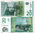 Сербия 20 динаров 2011 Петр II Петрович Pick 55 a бумага UNC (пресс) 450-80-1