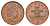 Великобритания 2 пенса 1998 Елизавета II (1952-2022) KM 987a, Spink C5A бронза 4637-1245