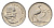 ЮАР 5 центов 1969 Ян ван Рибек (1619-1677), Suid Africa, легенда на африкаанс, райский журавль KM 67.2 медно-никель 4694-429