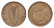 Ирландия 1 пенни 1988 мифологическая птица лира KM 20 бронза 4690-447