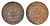 ФРГ 2 пфеннига 1950 D KM 106, J. 381 бронза 4682-1051