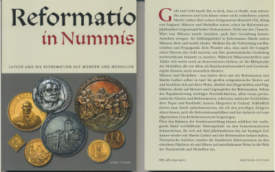 ШНЕЛЛЬ ШТАЙНЕР ДЕНЕЖНАЯ РЕФОРМА: МАРТИН ЛЮТЕР И ЕГО ВЛИЯНИЕ НА МОНЕТЫ И МЕДАЛИ 2014 SCHNELL STEINER, REFORMATIO IN NUMMIS: LUTHER UND DIE REFORMATION AUF MUNZEN UND MEDAILLEN, В КНИГЕ, ПОЛНОЙ ЦВЕТНЫХ ИЛЛЮСТРАЦИЙ, РАССКАЗЫВАЕТ О ВЛИЯНИИ МАРТИНА ЛЮТЕРА НА К
