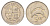 Исландия 5 крон 1981 дельфины KM 28 медно-никель 4591-854
