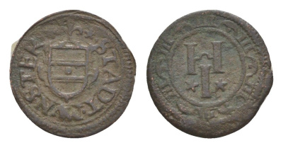 Мюнстер 1 геллер ND (1620) KM 345 медь 633-1835