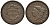 США 1 цент 1835 большой формат, coronet  медь 1530-312