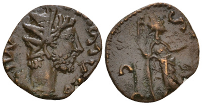 Римская Империя, императоры в Галлии антониниан 271 - 274 Тетрик, локальная чеканка в Галлии RIC - биллон 1073-25-105