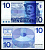 Нидерланды 10 гульденов 1968 Pick 91 b бумага UNC (пресс) 444-43-1-2
