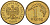 Польша 1 грош 2004 MW KM 276, Parchimowicz 701m латунь 4580-458
