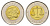 Эфиопия 1 быр 2010 KM 78 биметалл UNC 4546-611