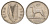 Ирландия 6 пенсов 1964 собака, ирландский волкодав KM 13a медно-никель 4682-557