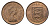 Джерси 1 новый пенни 1980 Елизавета II (1952-2022) KM 30 бронза UNC 4658-1256