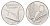 Италия 10 лир 1977 R, колосья, плуг KM 93 алюминий UNC 4606-657