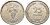 ИЗРАИЛЬ 25 ПРУТА 1949 WITH PEARL KM 12 медно-никель 117-351