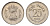 Индия 25 пайс 1983 KM 49.1 медно-никель UNC 4697-834