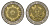 Аргентина 1 песо 1995 KM 112 биметалл 4121-857