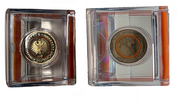 ФРГ 5 евро 2018 J, субтропическая зона земли, в оригинальной упаковке KM 370 биметалл  PROOF  1-3-1-09