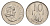 ЮАР 10 центов 1965 Ян ван Рибек (1619-1677), South Africa, легенда на африкаанс, цветок алоэ KM 68.1 никель 4687-325