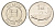 Исландия 1 крона 2011 треска KM 27a сталь плакированная никелем UNC 4691-623