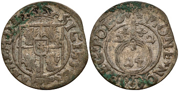 Польша 3 полкера (3 полторака - 1 крейцер) 1622 Сигизмунд III Ваза (1587-1632) Gorecki B.22 серебро 4158-1243