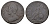 Великобритания 1/2 пенни 1752 Георг II (1727-1760) KM 579.2, Spink 3719 медь 603-1313