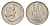 ЮАР 10 центов 1965 Ян ван Рибек (1619-1677), Suid Africa, легенда на африкаанс, цветок алоэ KM 68.2 никель 4687-334