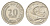 Сингапур 20 центов 1967 KM 4 медно-никель UNC 4706-522