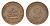ФРГ 2 пфеннига 1961 G KM 106, J. 381 бронза 211-1157