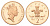 Великобритания 2 пенса 1991 Елизавета II (1952-2022) KM 936, Spink 4376 (C3) бронза PROOF 4127-1345