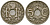 Франция 5 сантимов 1919 тип Линдайё KM 865, Le Franc 121.3 медно-никель 4164-239