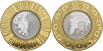 Португалия 2 1/2 евро 2009 португальский язык, тираж  14000 экз., евроколлекция Нидерландского монетного двора KM 791а серебро PROOF 1068-9-33