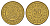 Тунис 50 миллимов 1993 AH 1413 KM 308 латунь UNC 4656-811